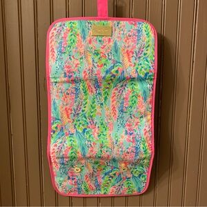 Lilly Pulitzer Pink and Green Travel Organizer